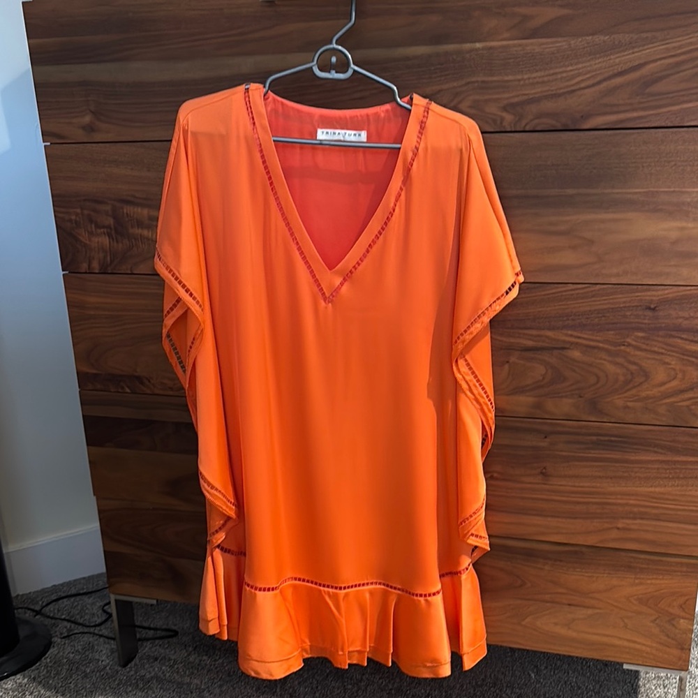 Trina Turk silk blend dress/coverup